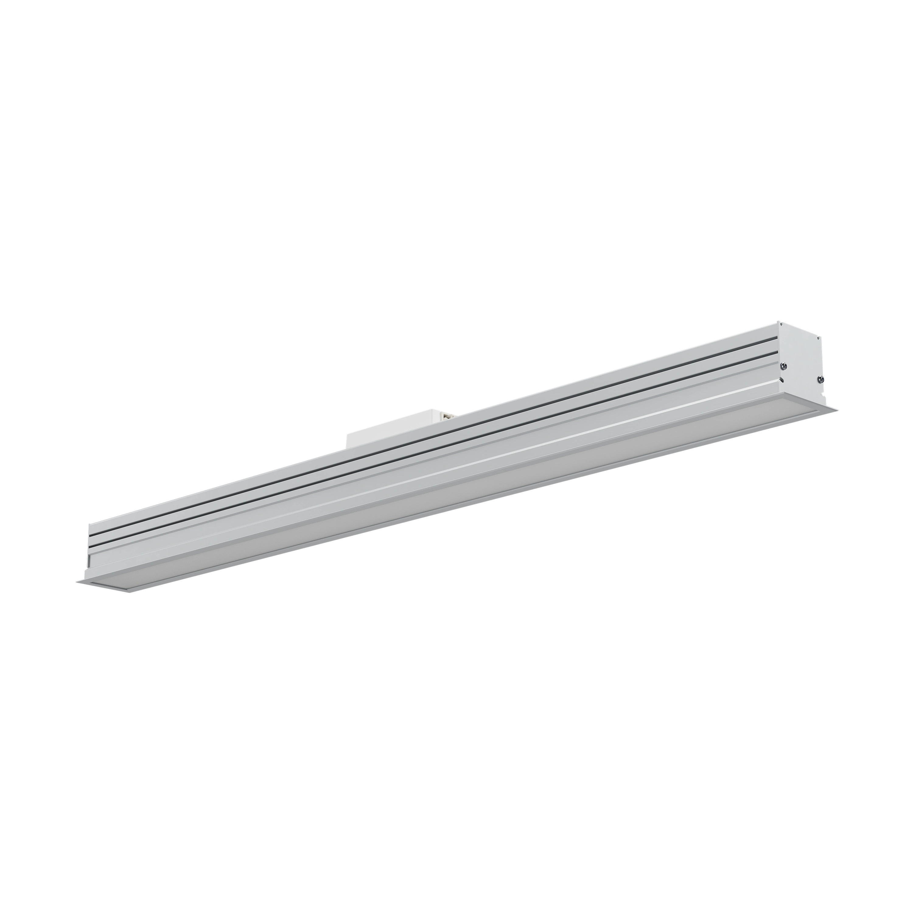 Notor Recessed  single 1200 delta anodised alu