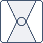 Direct/Indirect light distribution.