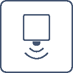 External sensor nodes available for full coverage. 